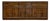 Vintage MCM Bassett Nine Drawer Fluted Dresser Brass Pulls and Trim Mid Century For Sale