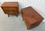 Mid-Century Modern Walnut Nightstands - Set of 2 For Sale In Philadelphia - Image 6 of 9