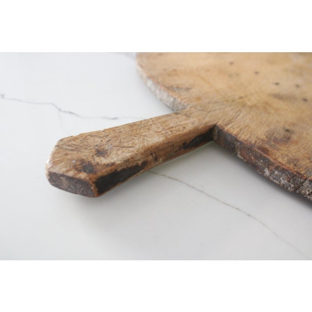 Ext LRG Stacked Antique French Handmade Charcuterie Boards S/2 For Sale In Los Angeles - Image 6 of 6