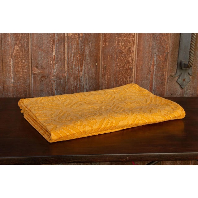 Textile Avi Applique Coverlet For Sale - Image 7 of 7