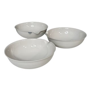 Porcelain LAB Bowls with Spout from KPM Berlin, Germany, 1920s, Set of 3 For Sale