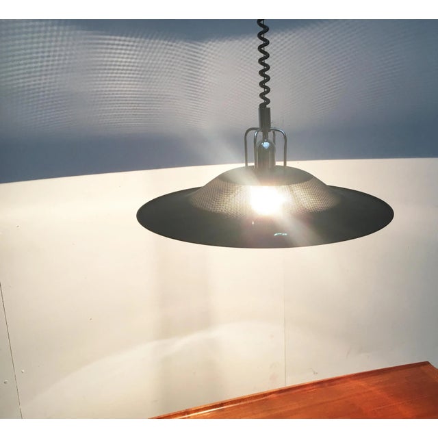 Vintage German Postmodern Metal Pendant Lamp from Cosack For Sale - Image 15 of 18