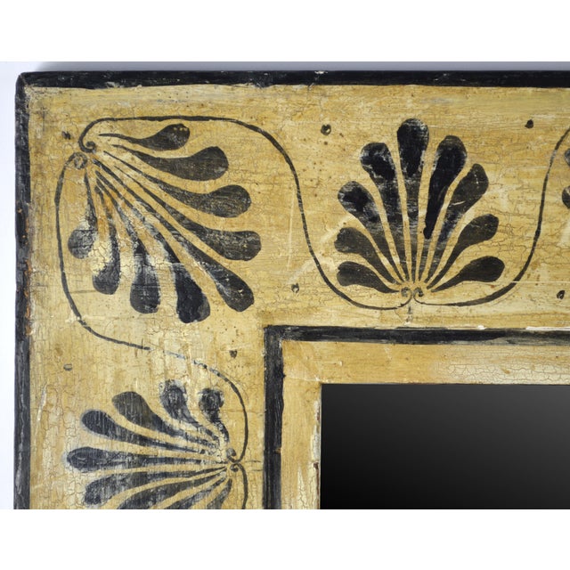 American House of Heydenryk Hand Painted Amphora Mirror For Sale - Image 3 of 5
