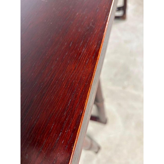 Bamboo Console Table by Lyda Levi for McGuire Production, 1970s For Sale - Image 9 of 14