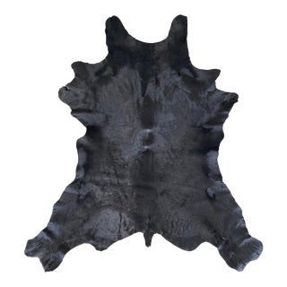 Natural Black Calf Hide For Sale
