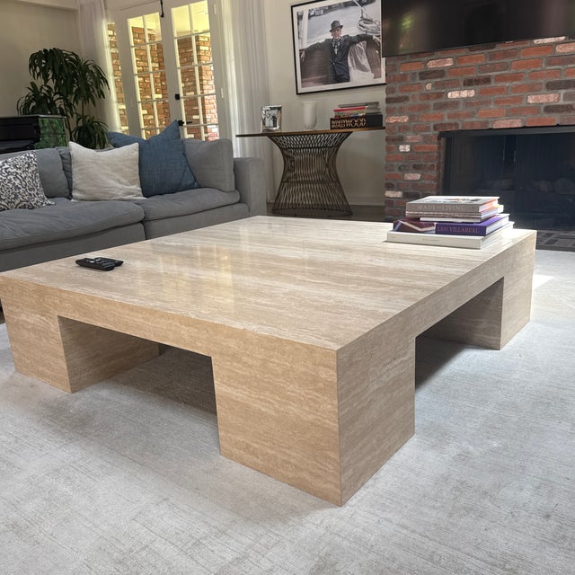 Coco Republic Alpine Coffee Table For Sale In Los Angeles - Image 6 of 8