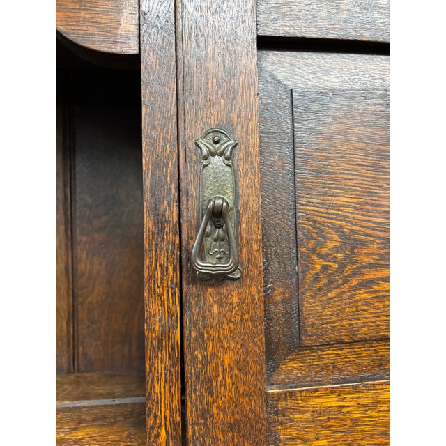 Antique Welsh Oak Dresser Hutch For Sale - Image 9 of 9