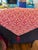 7’ Mantle decor. 1990 Victorian revival. Machine woven. Nice drape on both sides. Richly patterned. Gold/red brocade. Lush...