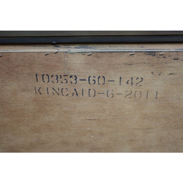 Late 20th Century Kincaid Furniture Cherry Gentleman’s Chest For Sale - Image 9 of 12