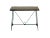 The "Trapeze" Wrought Iron and Lacquer Console For Sale