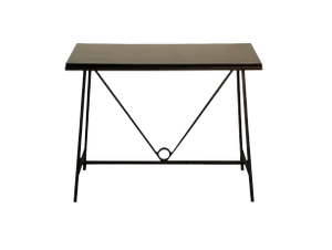 The "Trapeze" Wrought Iron and Lacquer Console