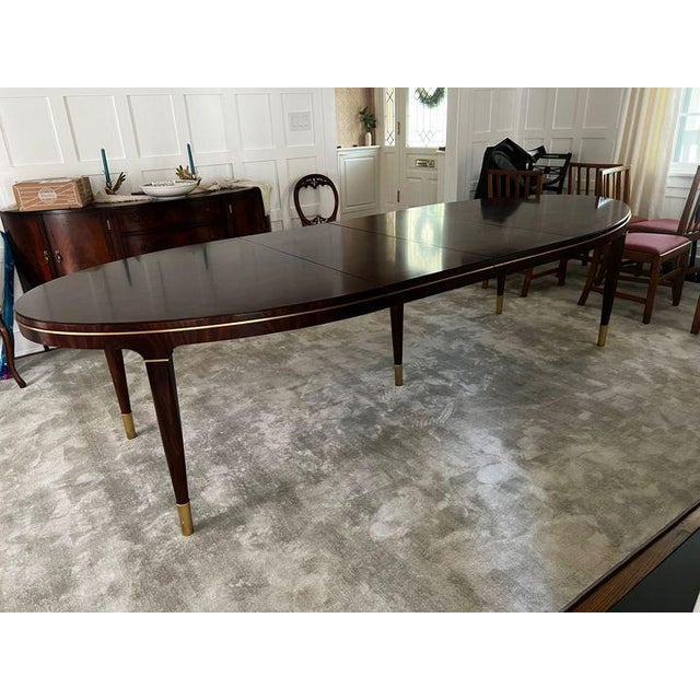 Woodbridge Furniture Lynn Extendable Solid Oak Dining Table | Chairish
