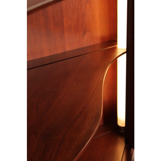 Henkel Harris Traditional Cherry Corner Cupboard For Sale - Image 13 of 18