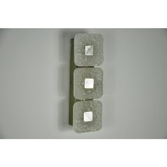 Metal Metal Wall Lamps attributed to Kaiser Leuchten, Germany, 1970s, Set of 2 For Sale - Image 7 of 10