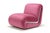 Textile Frenesí Lounge Chair in Brown Velvet from Moanne For Sale - Image 7 of 8