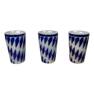 Vintage German Ceramic Mugs from Merkelbach Keramik, 1970s, Set of 3 For Sale