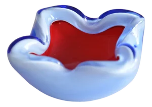 Murano Glass Ashtray, 1950s