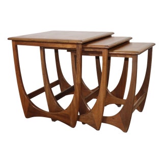 Vintage Teak Nesting Tables from G-Plan, 1960s, Set of 3 For Sale