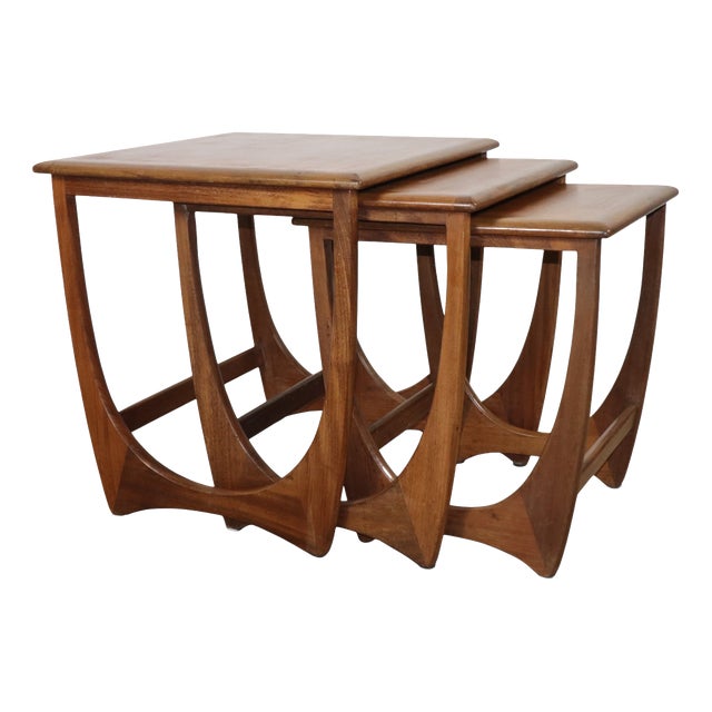 Vintage Teak Nesting Tables from G-Plan, 1960s, Set of 3 For Sale