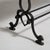 Brown Cast Iron Bistro Table, Antique, France, Early 20th Century For Sale - Image 8 of 14