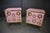 Gold Pink Nightstands with Murano Spheres and Brass Legs from Justfurnituress SRL, Set of 2 For Sale - Image 8 of 11