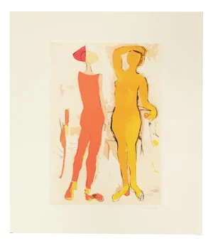 Marino Marini, Marino from Shakespeare ZWR London V, 1978, Engraving