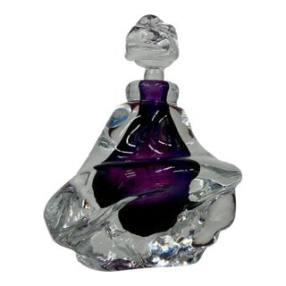 Vintage Leon Applebaum Art Glass Parfumé Bottle For Sale
