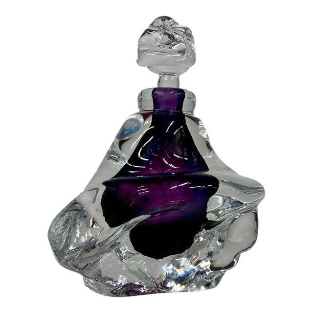 Vintage Leon Applebaum Art Glass Parfumé Bottle For Sale