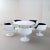 White Cognac Model Chairs & Santarelli Table from Asko, Set of 6 For Sale - Image 8 of 8