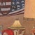 2000 - 2009 Marc Zimmerman "Mid Century Modern I" Oil Painting, Abstract Geometric, Deep Teal Ground, Red White and Gold, Contemporary Art West Coast For Sale - Image 5 of 8
