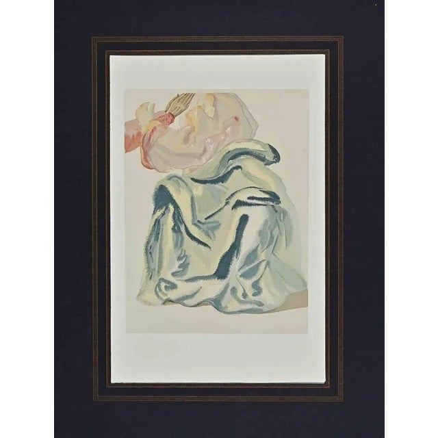 The Infinite Beauty of Beatrice is a woodcut print realized in 1963. Very Good conditions. Not signed. Prov. Private...