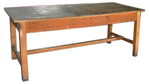 Industrial Hungarian Wooden Kitchen Table