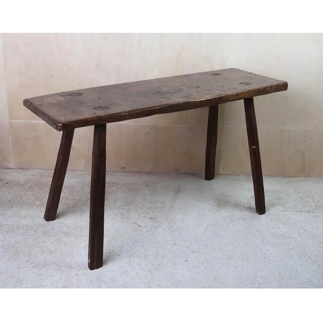 The piece is very heavy. Probably made from lignum vitae