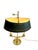 Early 20th Century Empire-Style French Tôle & Gilt Brass Bouillotte Lamp With Green Tole Shade For Sale - Image 15 of 18
