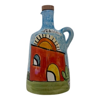 Nino Parrucca Ceramic Oil Jug For Sale
