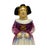 Mid Century French Faience Figural Figurine Traditional Costume and Headdress B. Very good overall preowned condition....