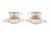 Traditional Wedgwood Colorful Floral St Austell China Demitasse Coffee Cup & Saucer Set For Sale - Image 3 of 17