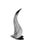 Black 1950s Italian Dino Martens "Bianco Nero" Murano Glass Penguin For Sale - Image 8 of 11