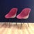 Set of Pink Chairs by Genevieve Dangles-Christian Defrance for Burov, 1950s, Set of 2 For Sale - Image 10 of 10