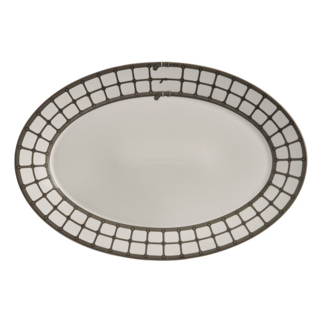 Aryan Oval Platter by Nina Magon For Sale