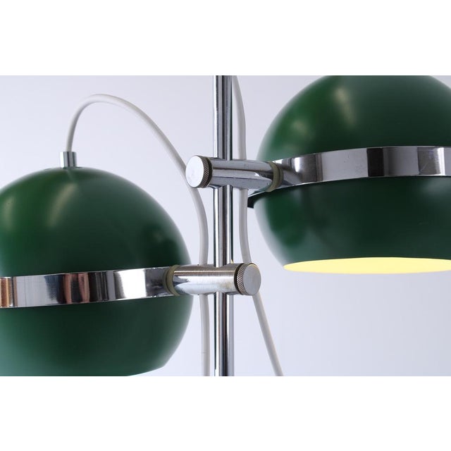 Adjustable Green Double Eyeball Globe Floor Lamp from Anvia, 1970s For Sale - Image 18 of 18