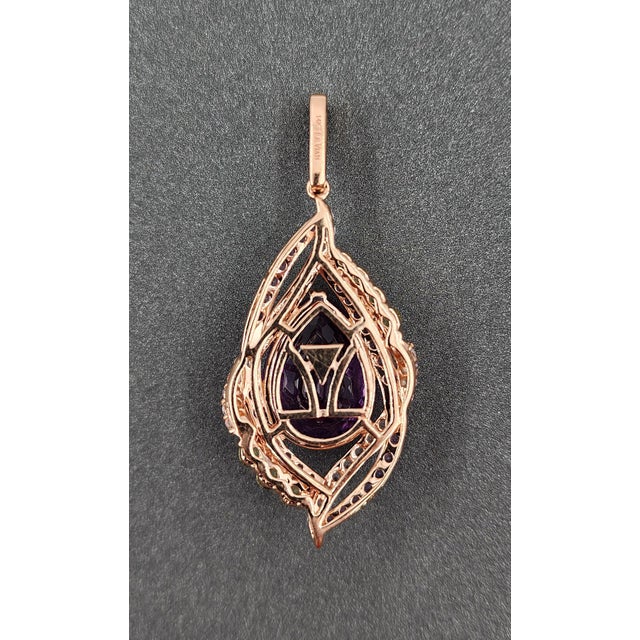 Metal Le Vian Crazy Collection Multi-Stone Pendant For Sale - Image 7 of 8