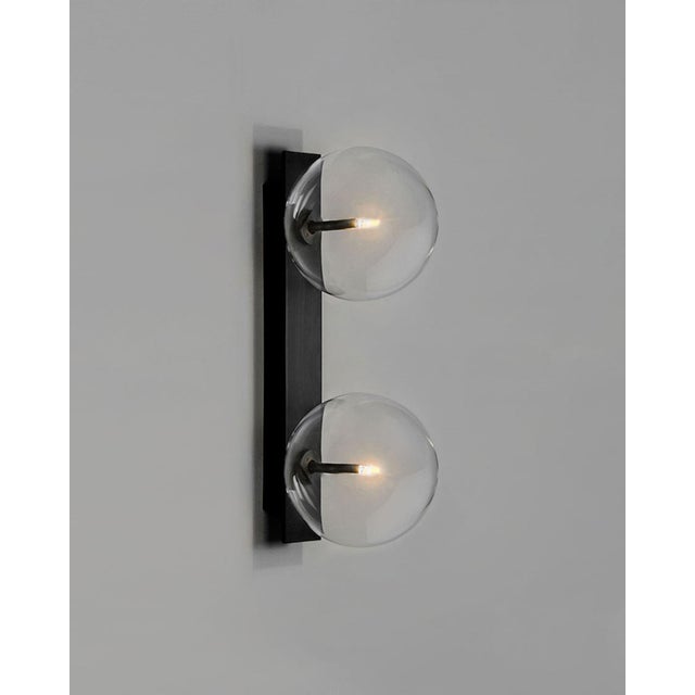 Metal Oslo Dual Wall Sconce For Sale - Image 7 of 12