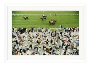 Slim Aarons, "Racing at Baden Baden," September 1, 1978 Getty Images Gallery Framed Art Print