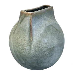 Large Stoneware Vase by Franco Bucci for Laboratorio Pesaro, Italy, 1970s