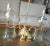 This Baldwin Brass Candleabra is lovely displayed on it's own used as a centerpiece with or without the glass chimneys. It...