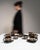 This 1970s serving piece from Belgium is finished in chocolate, worked in ceramic. Its form follows honest, well-...