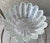 Transparent Circa 1970 Pilgrim Glass Handblown Textured “Ice” Petals Crudité Platter Set – A Pair For Sale - Image 8 of 13