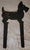 Front Leg Is stamped - "COPYRIGHTED 1927 DY" Back Leg Stamped - "HOUSEHOLD PATENTCO NORRISTOWN PA" Cast iron Scottie Dog...