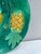 Victorian Majolica Pineapples Plate Circa 1880.